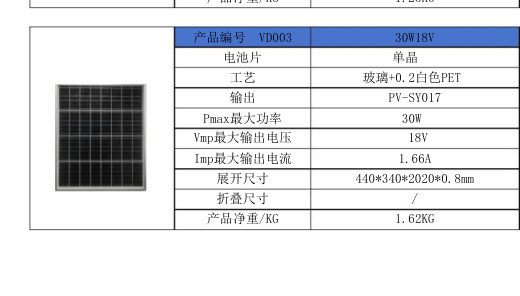 VD003 30W18V